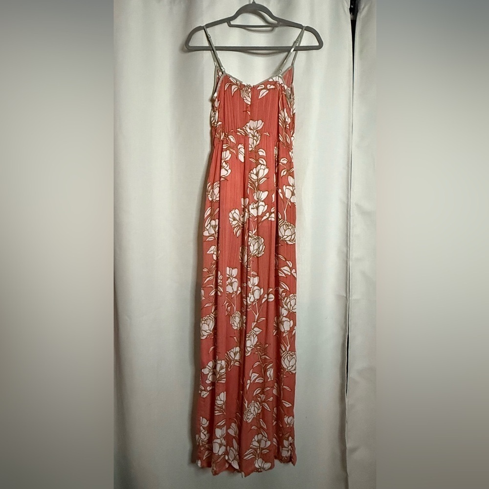 MINKPINK from Revolve Lovina Pink Floral Jumpsuit XS - Picture 4 of 14